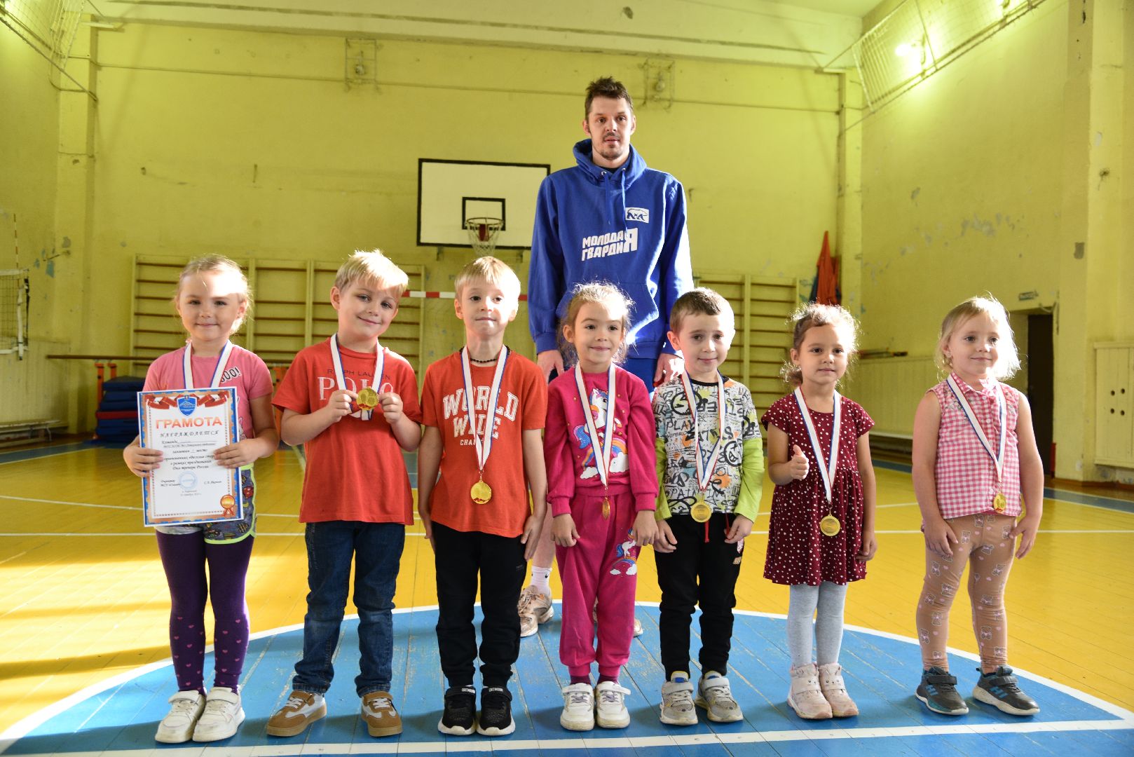 лотошино, кировский, дети, лотошинская школа 1, олимп, спорт, детский спорт,