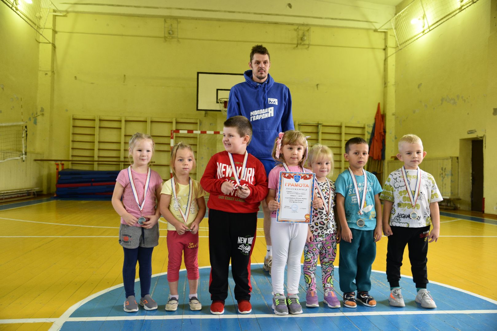 лотошино, кировский, дети, лотошинская школа 1, олимп, спорт, детский спорт,