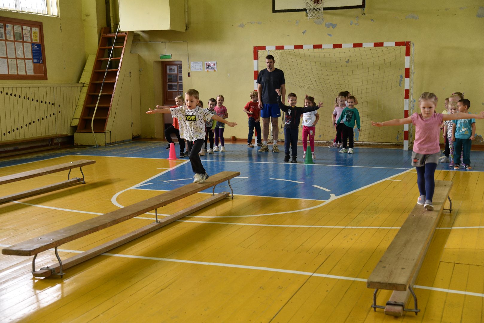 лотошино, кировский, дети, лотошинская школа 1, олимп, спорт, детский спорт,