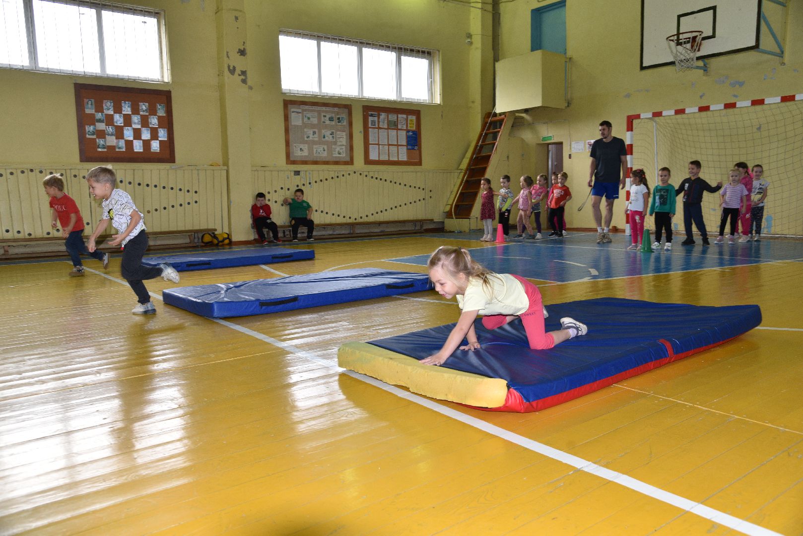 лотошино, кировский, дети, лотошинская школа 1, олимп, спорт, детский спорт,