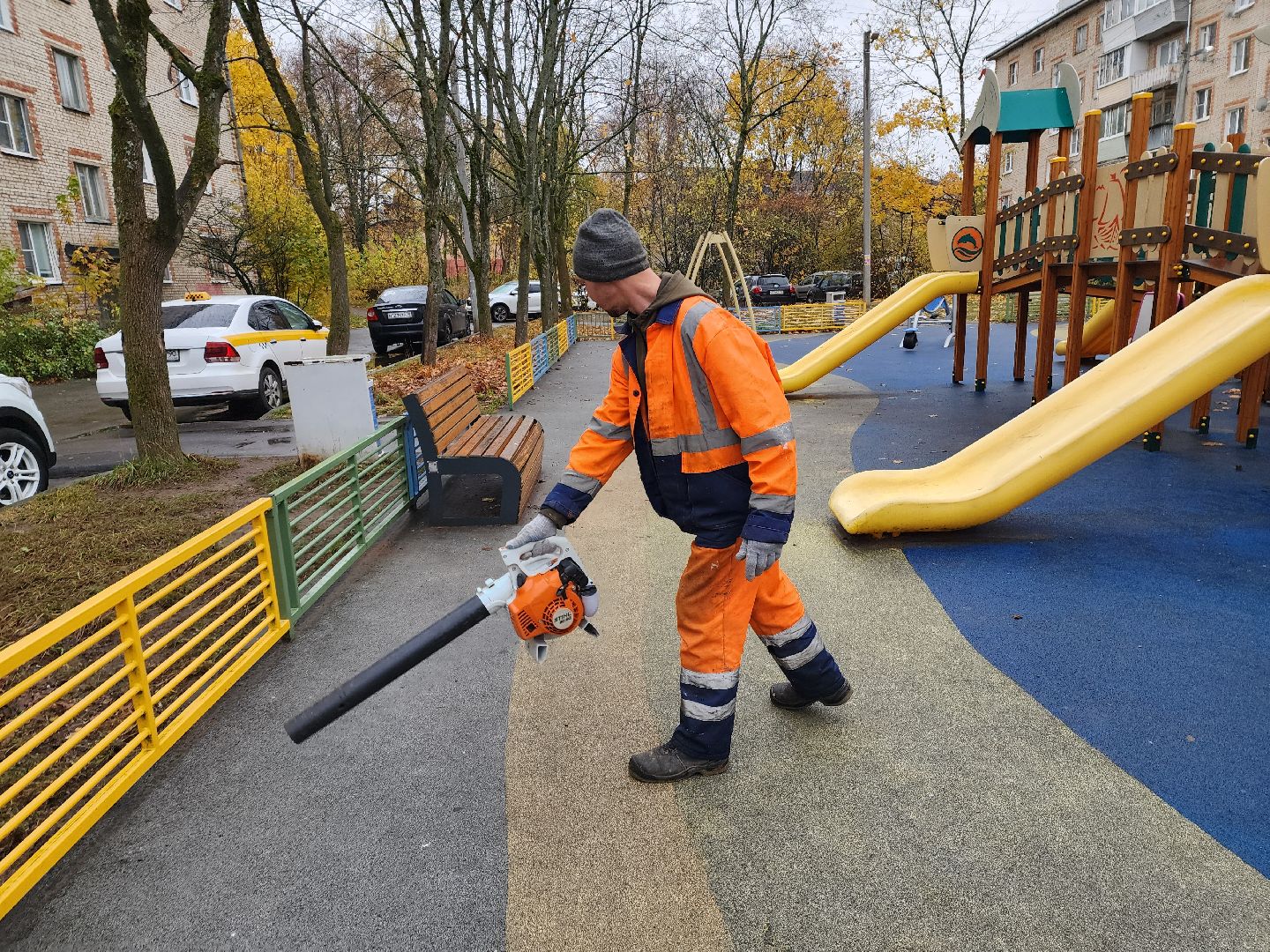 красноармейск, городской округ пушкинский, содержание дворовых территорий, уборка дворов,