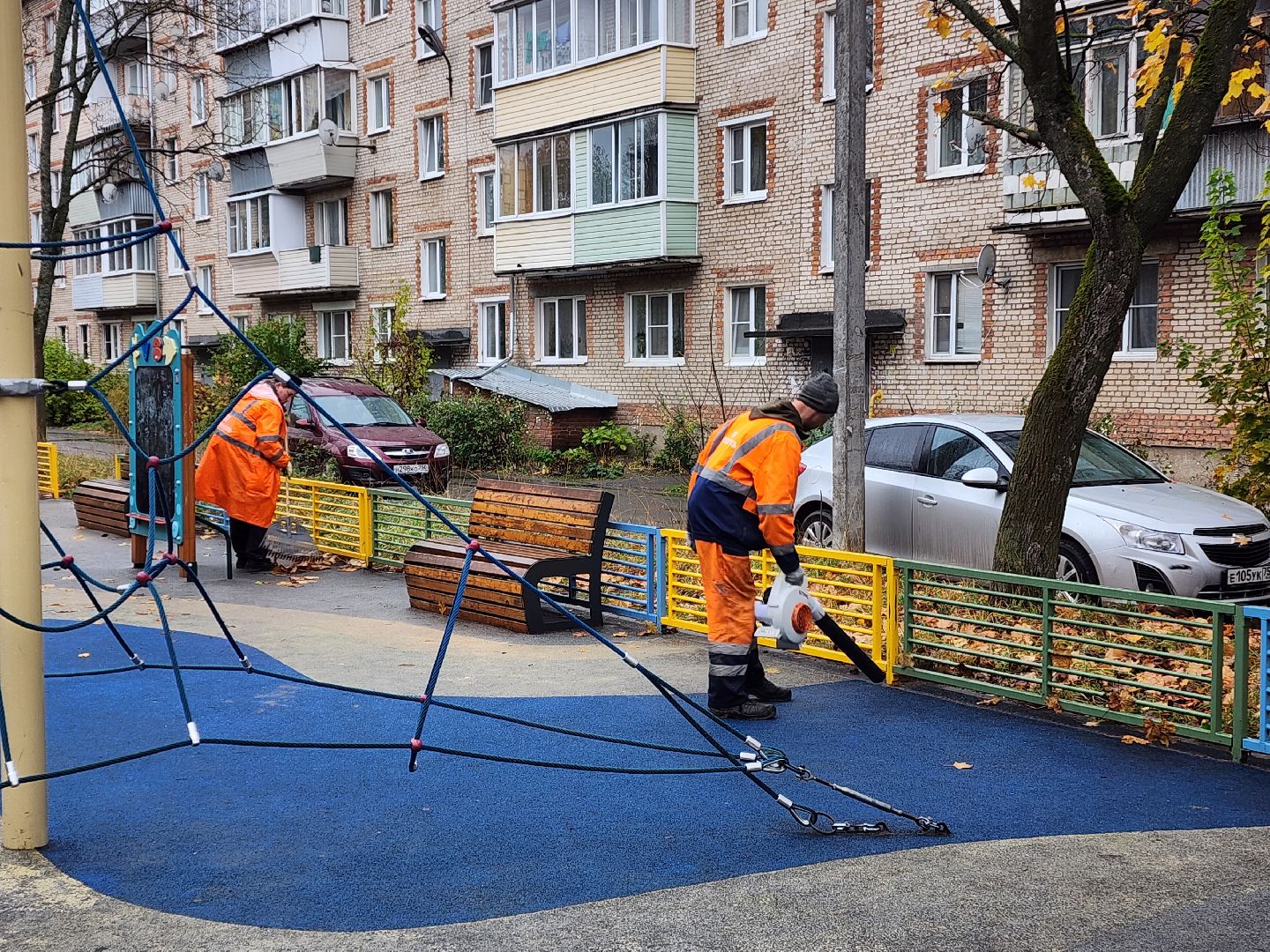 красноармейск, городской округ пушкинский, содержание дворовых территорий, уборка дворов,
