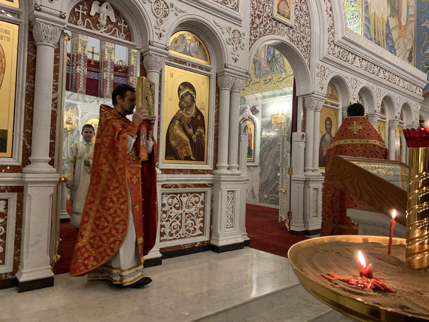 Балашиха, Пасха Христова, Главный храм Росгвардии, военнослужащие