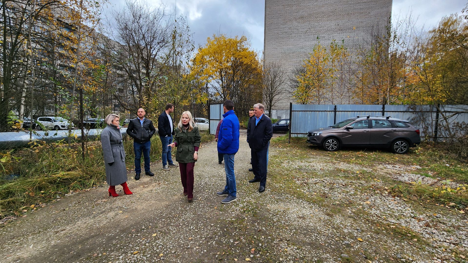 стоянка, парковка, встреча с жителями, обход территорий, протвино,