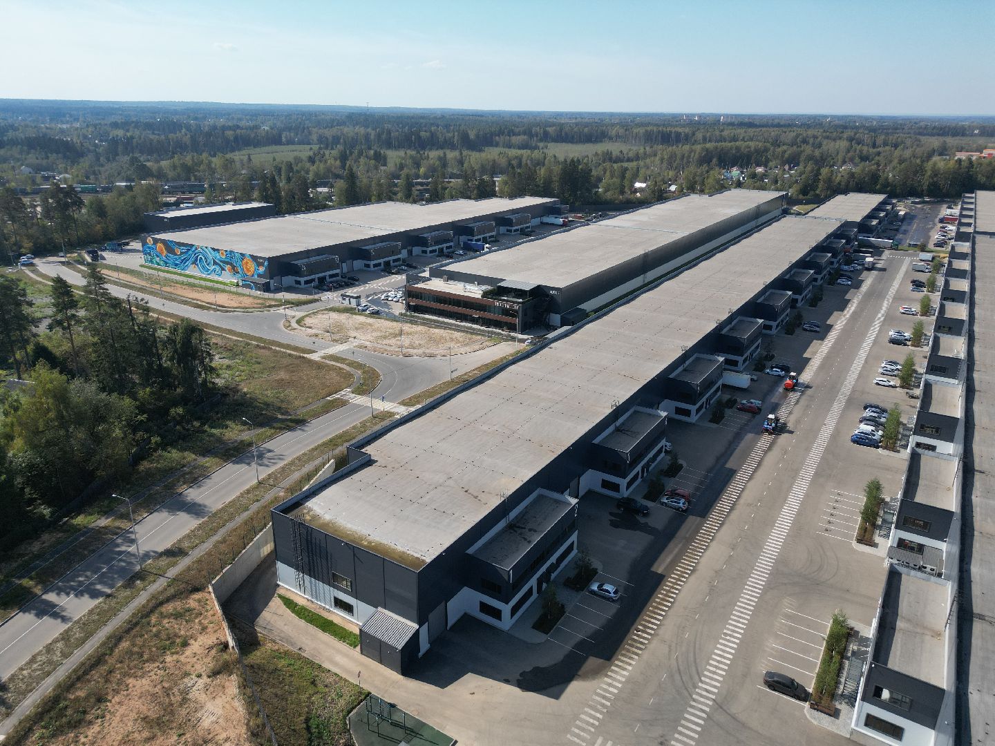 видео с коптера, солнечногорск, экономика,