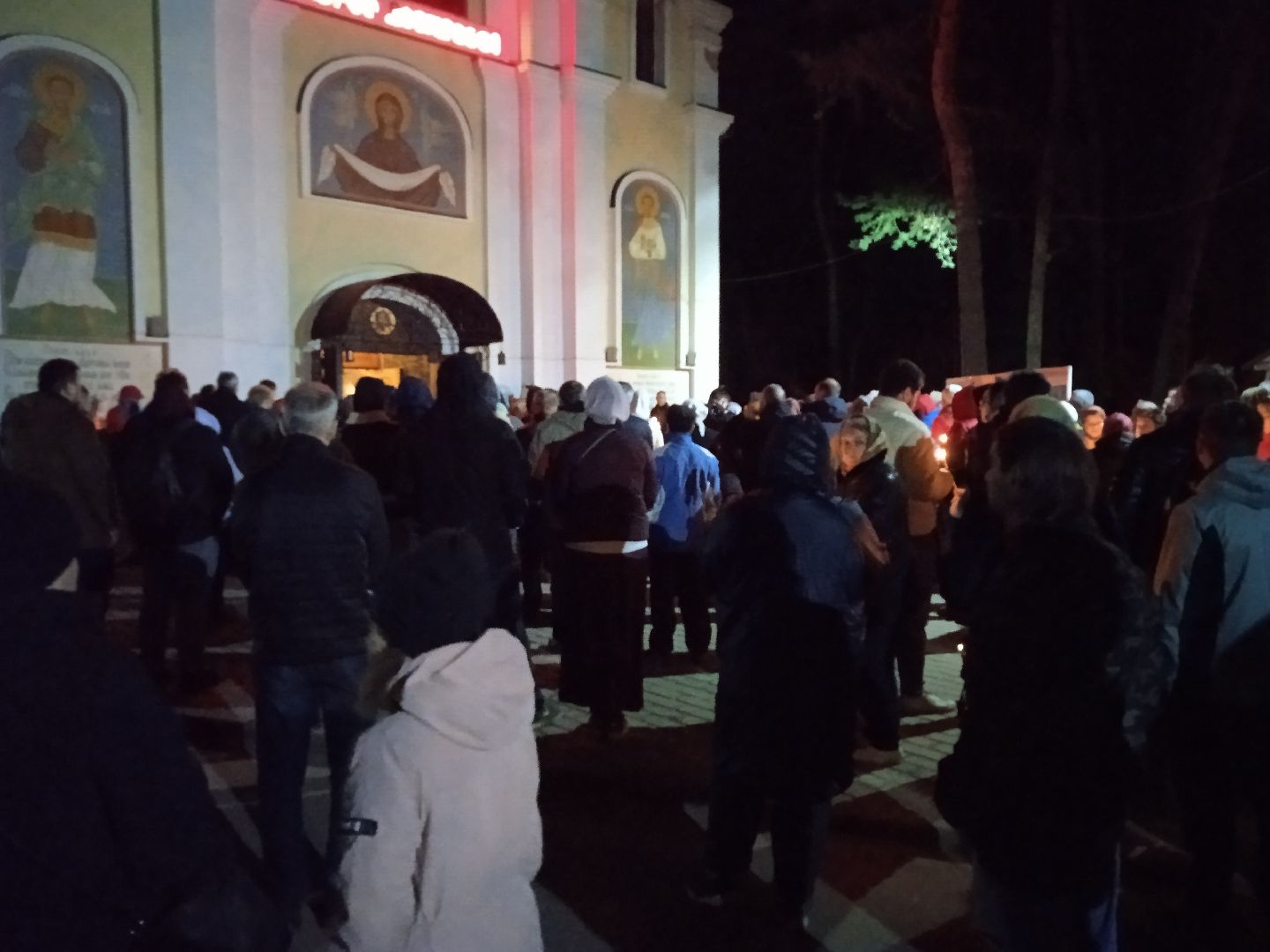 Пасха, Космо-Дамианский, храм, праздник, просфора, Жуковский