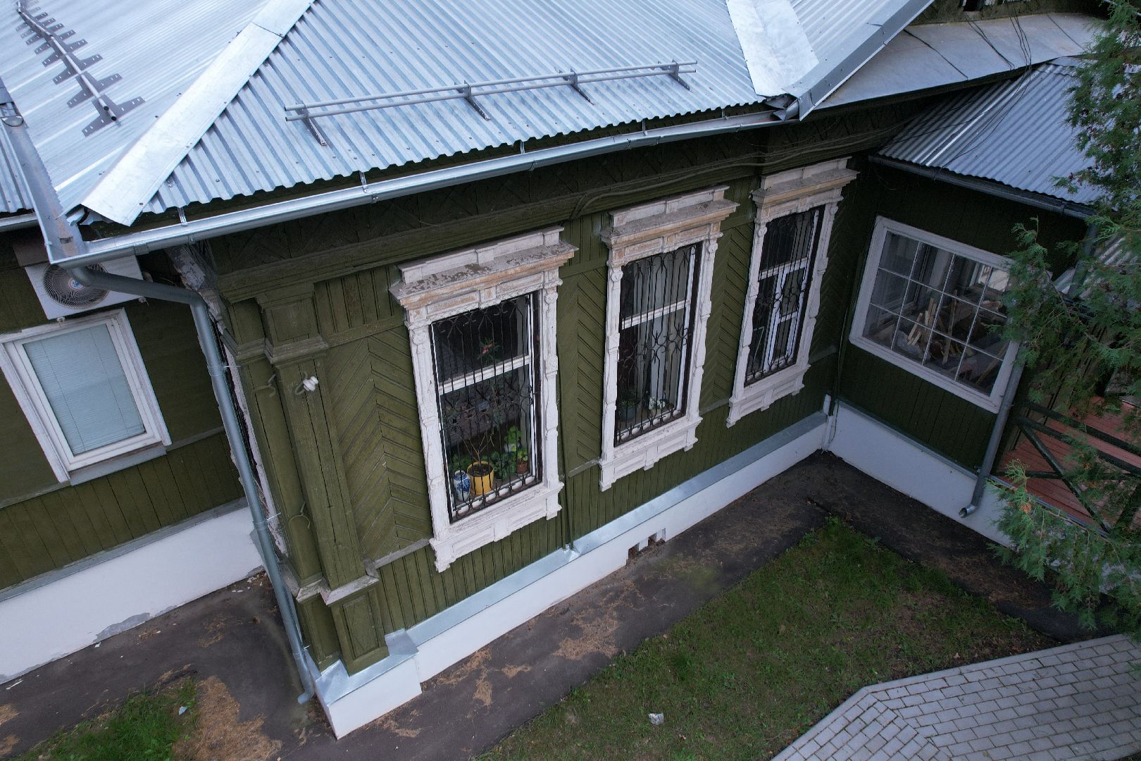 видео с коптера, руза, музей, культура,