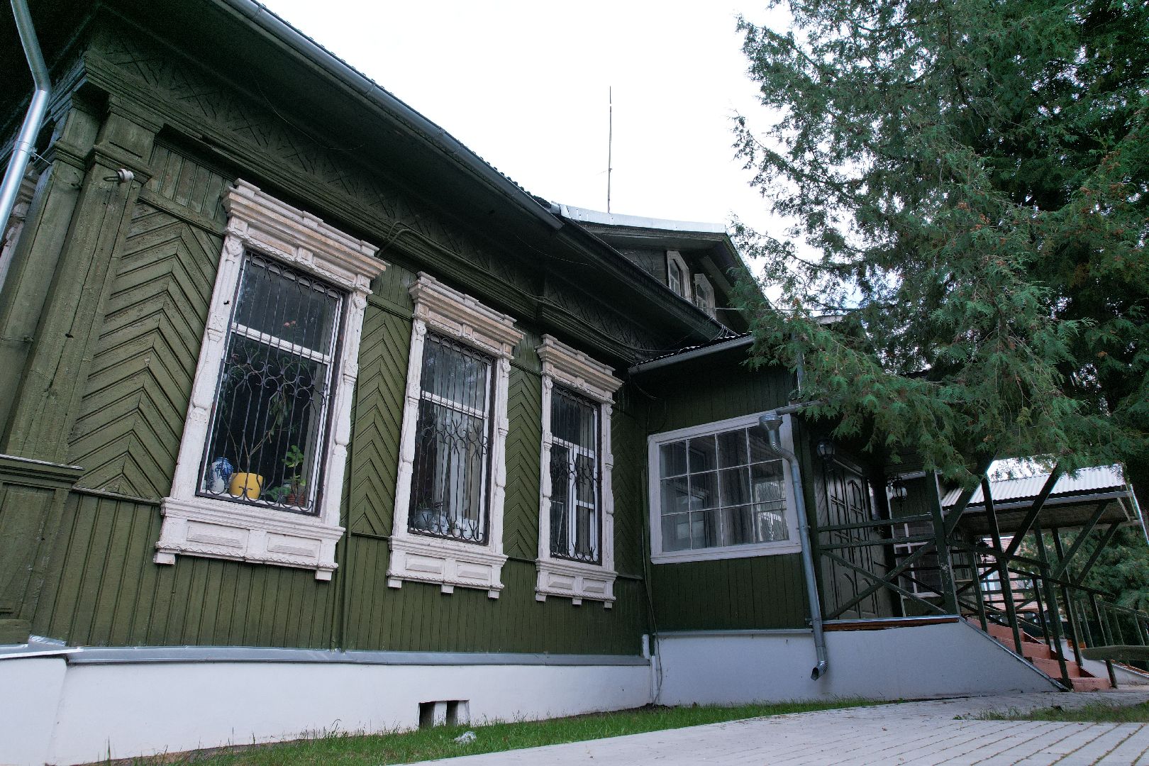 видео с коптера, руза, музей, культура,