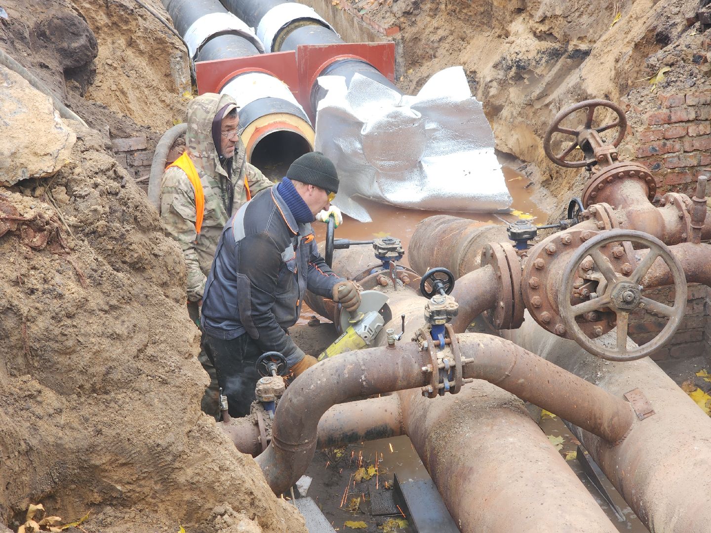 Черноголовка, отопительный сезон 2024-2025, теплотрасса,