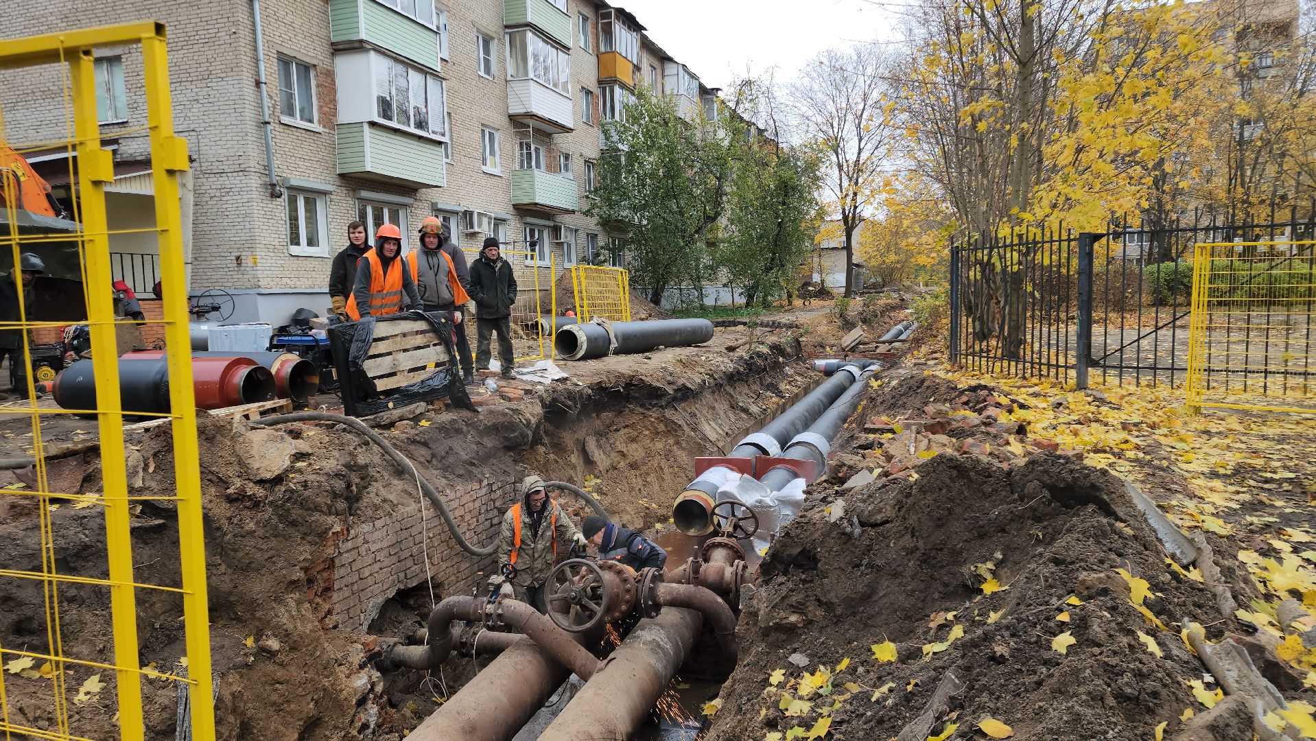 Черноголовка, отопительный сезон 2024-2025, теплотрасса,