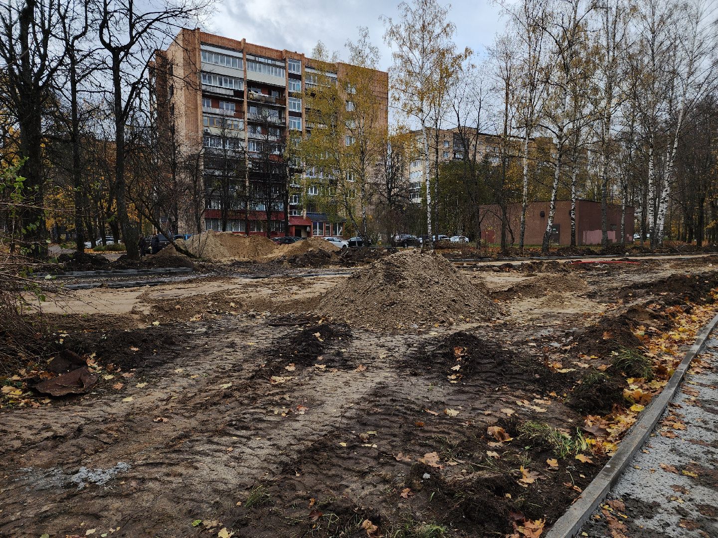 Черноголовка, Школьный бульвар, Благоустройство дорог,