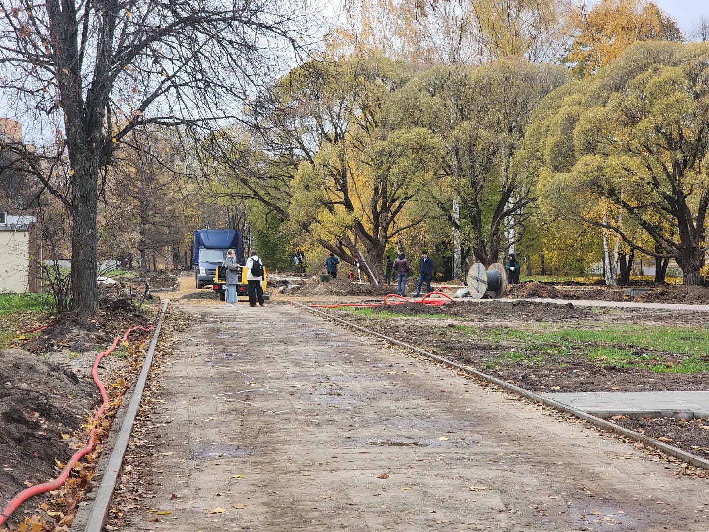 Черноголовка, Школьный бульвар, Благоустройство дорог,