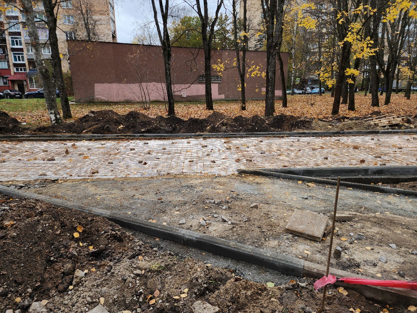 Черноголовка, Школьный бульвар, Благоустройство дорог,