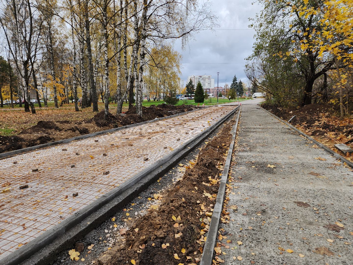 Черноголовка, Школьный бульвар, Благоустройство дорог,