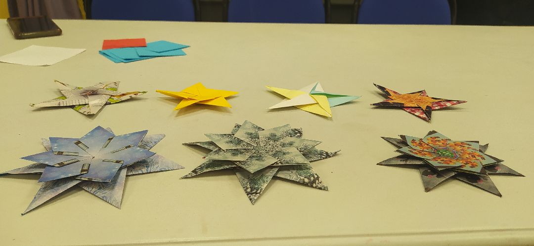 Образование, дети, оригами, звезда, Щёлково