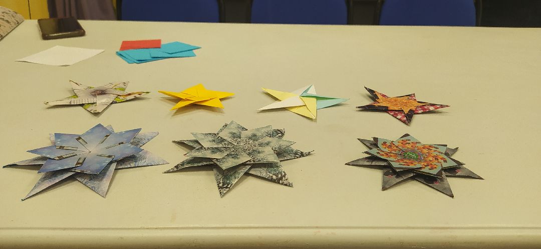 Образование, дети, оригами, звезда, Щёлково