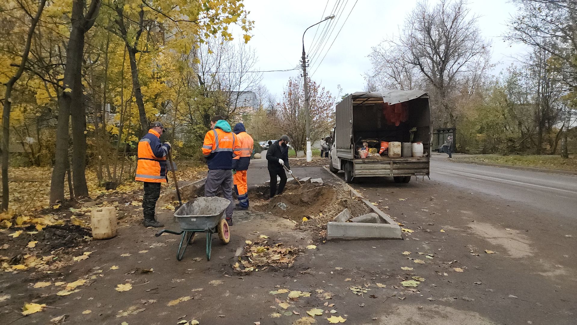 пушкино, площадка, общественный транспорт, остановка, жители,
