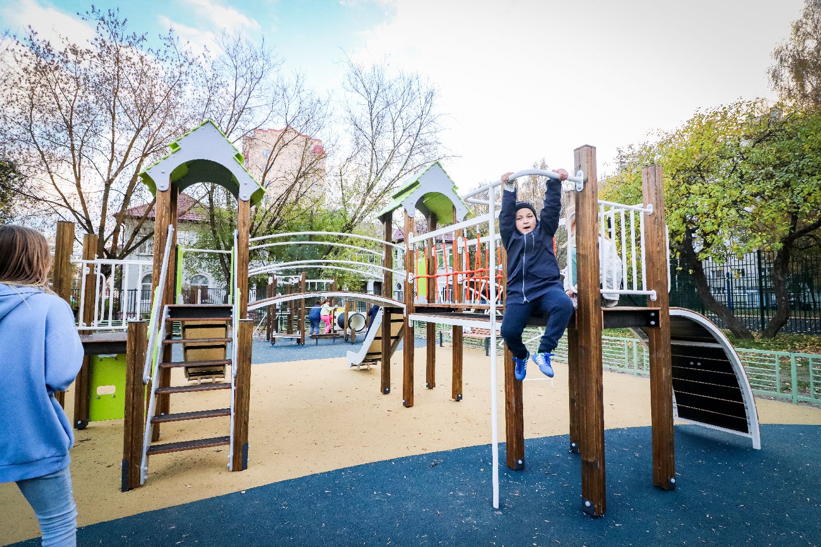 Клин, общество, благоустройство, новая детская площадка,