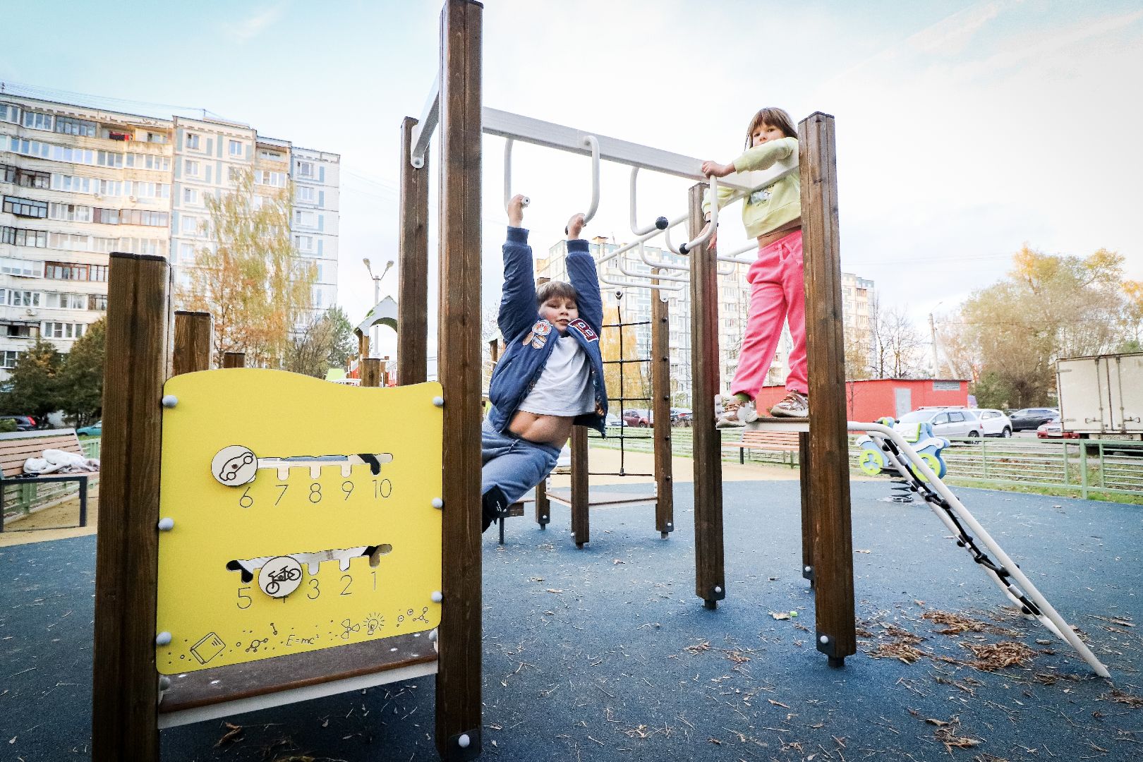 Клин, общество, благоустройство, новая детская площадка,