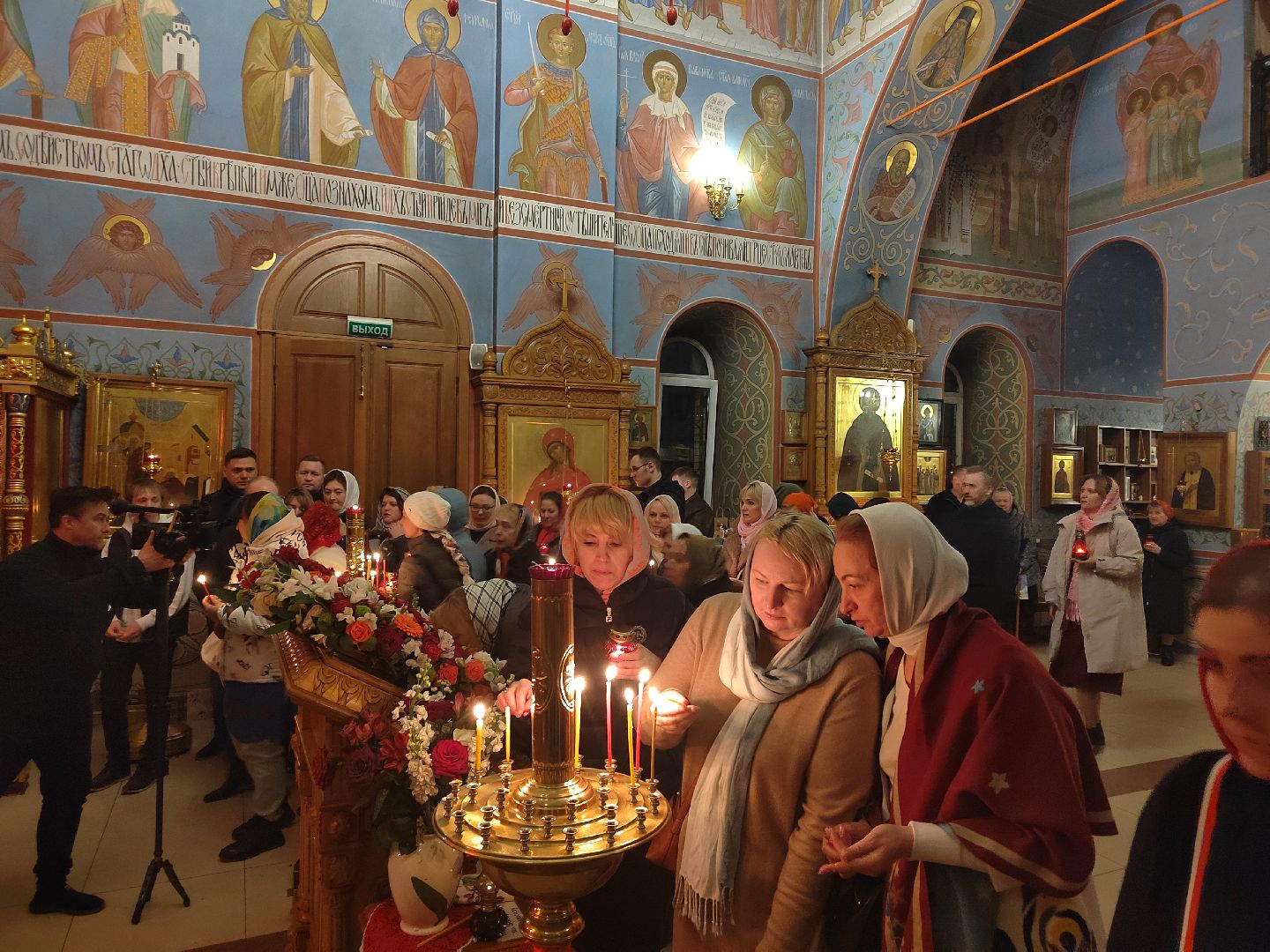 Пушкино, Пушкинский округ, Троицкий храм, Светлая Пасха, Пасха, куличи, богослужение