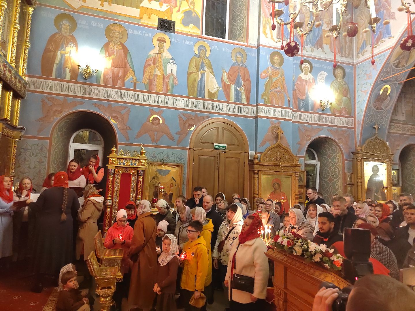 Пушкино, Пушкинский округ, Троицкий храм, Светлая Пасха, Пасха, куличи, богослужение