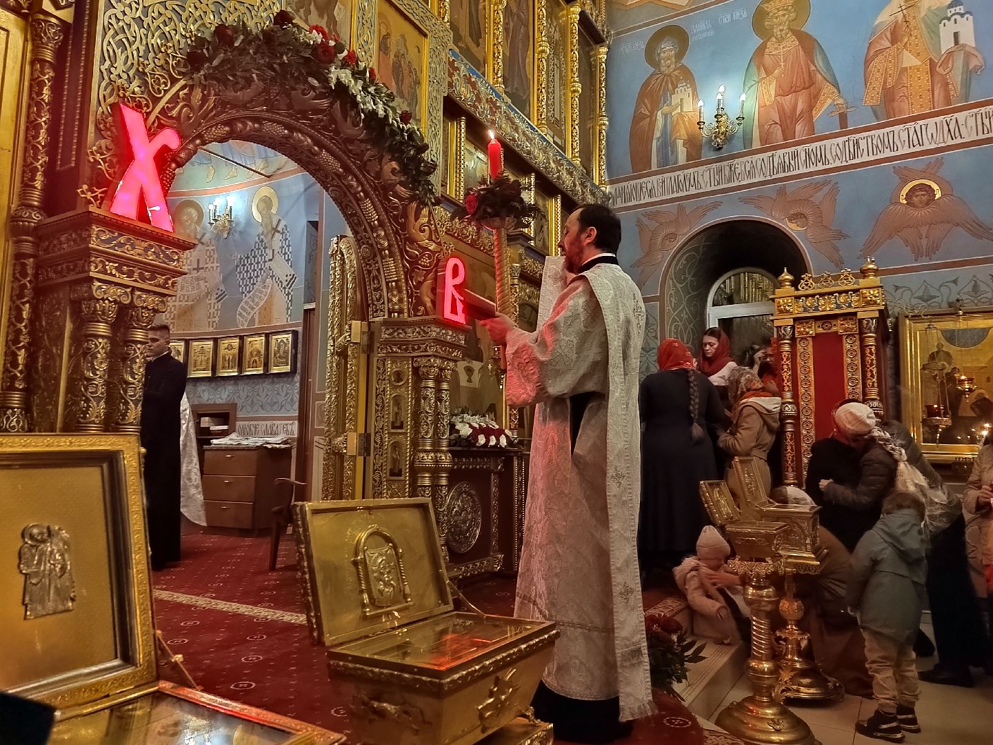 Пушкино, Пушкинский округ, Троицкий храм, Светлая Пасха, Пасха, куличи, богослужение