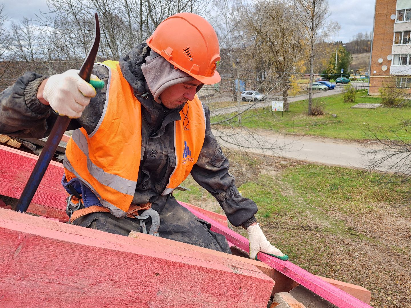волоколамск, Красная гора, жкх, ремонт кровли, капитальный ремонт,