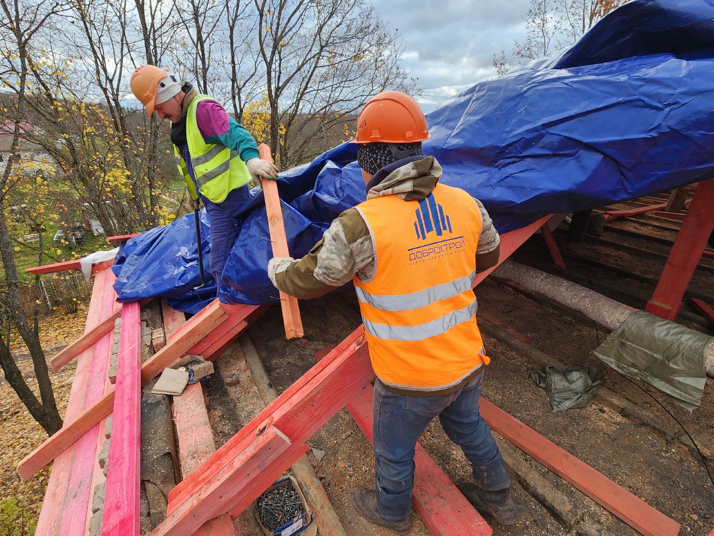 волоколамск, Красная гора, жкх, ремонт кровли, капитальный ремонт,