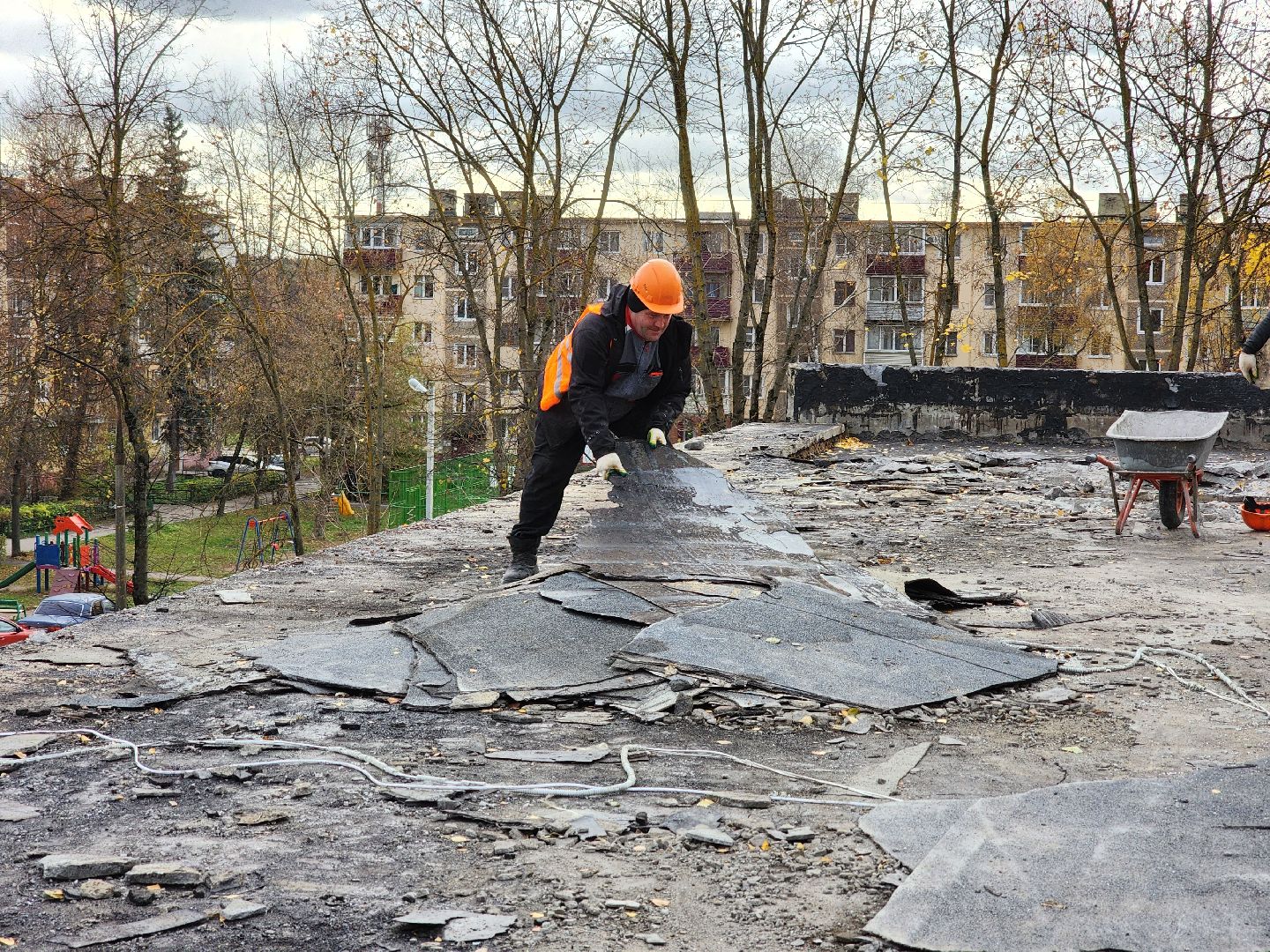 воскресенск, строительство, капитальный ремонт, школа,
