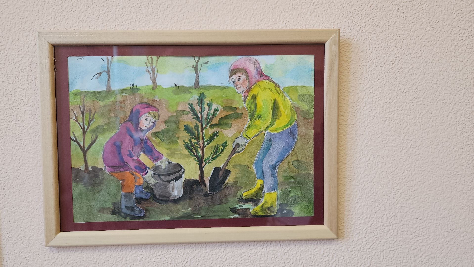 пушкино, леса, конкурс, конкурсы рисунков, дети россии, всероссийский конкурс, экспозиция,