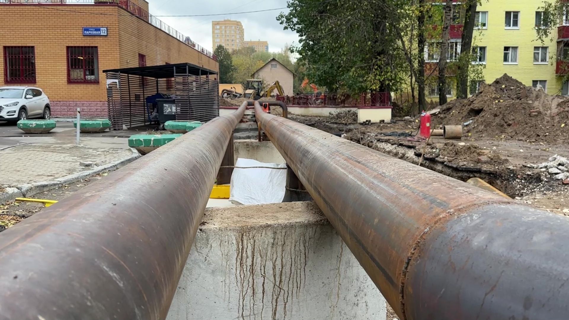 Реутов, реконструкция, теплосеть, ремонт, отопление, горячая вода,