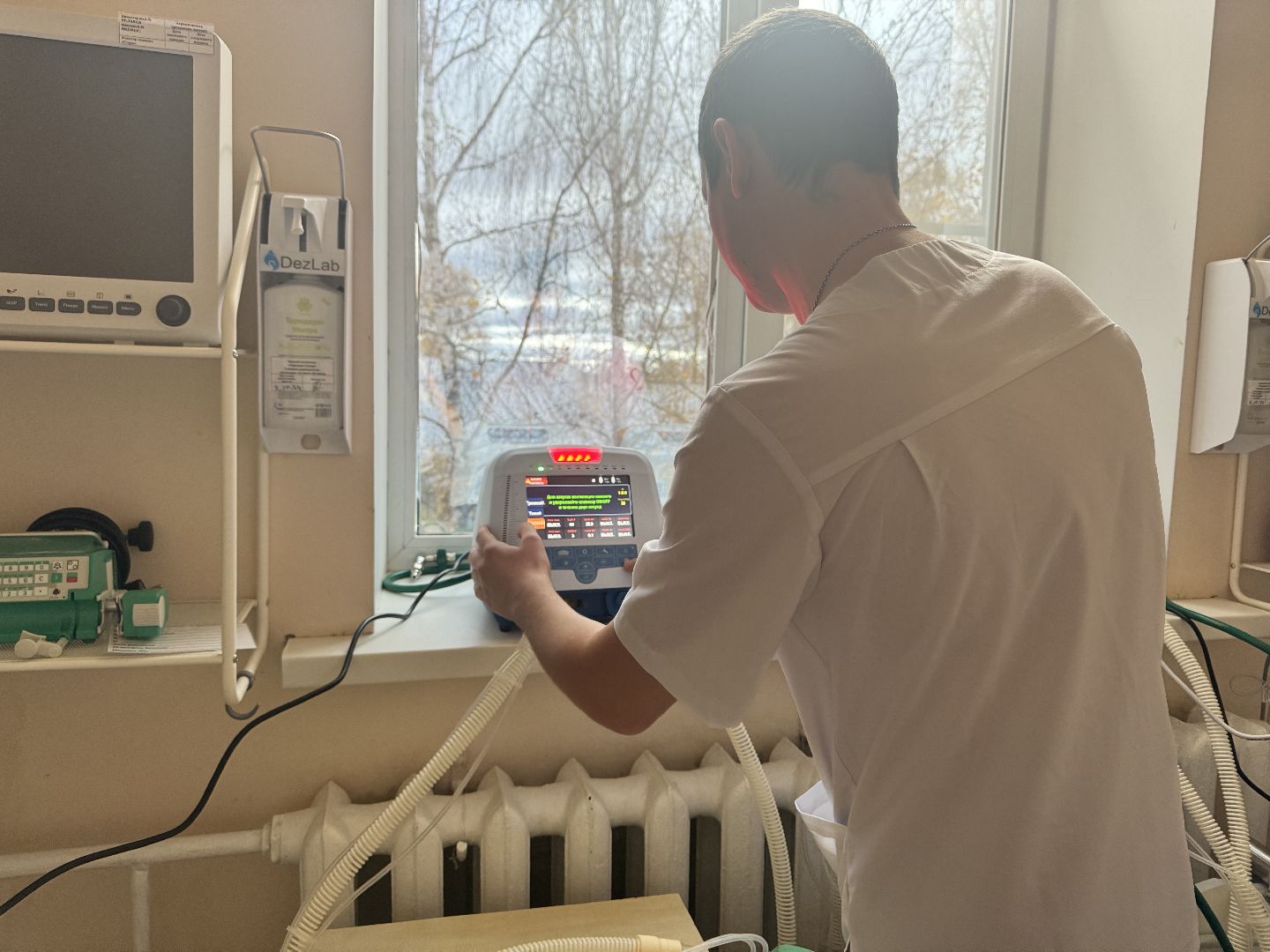 больница, мед оборудование, медицина, новые аппараты ивл,