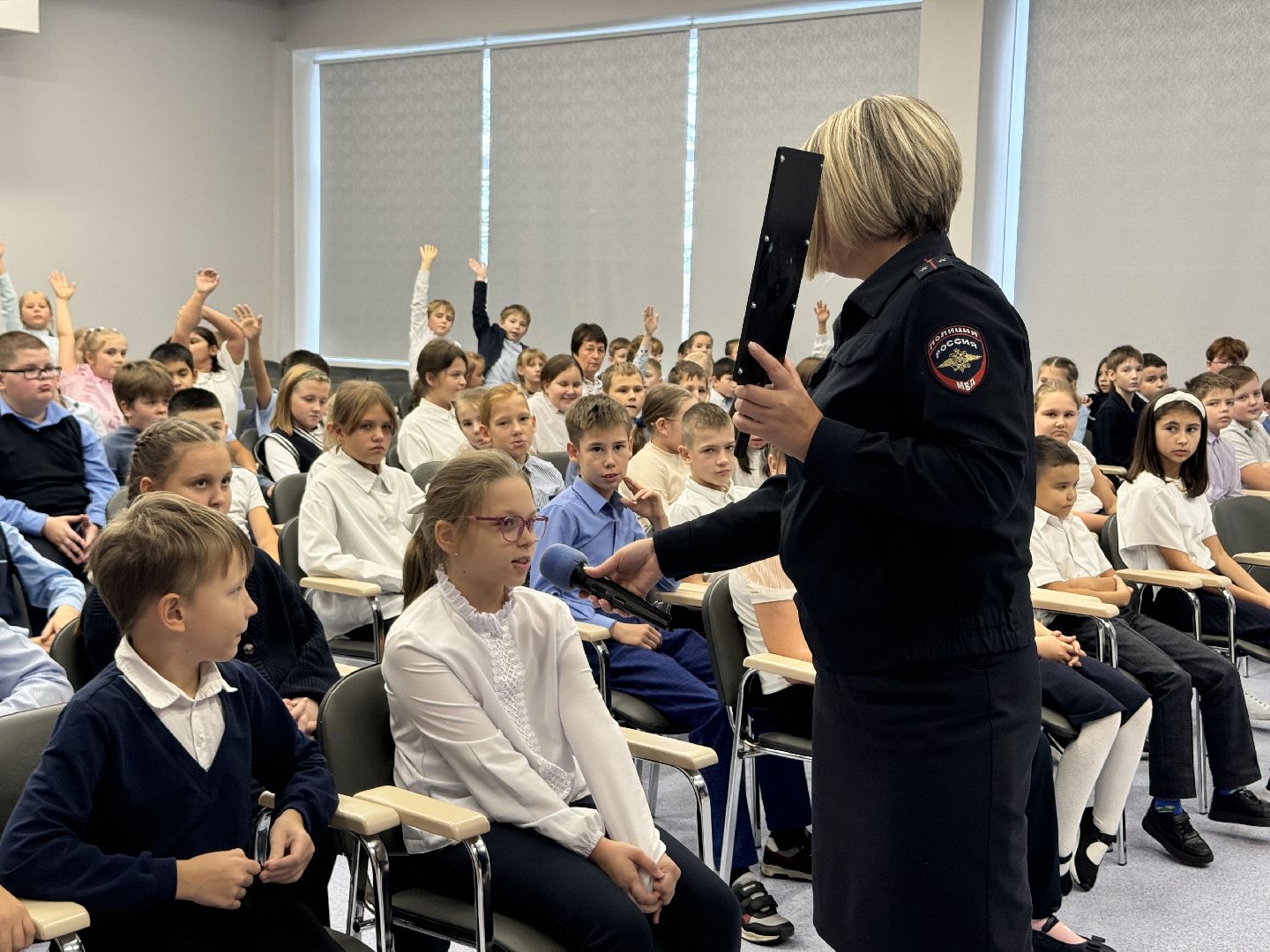 шаховская, засветись, госавтоинспекция, школа, дети,