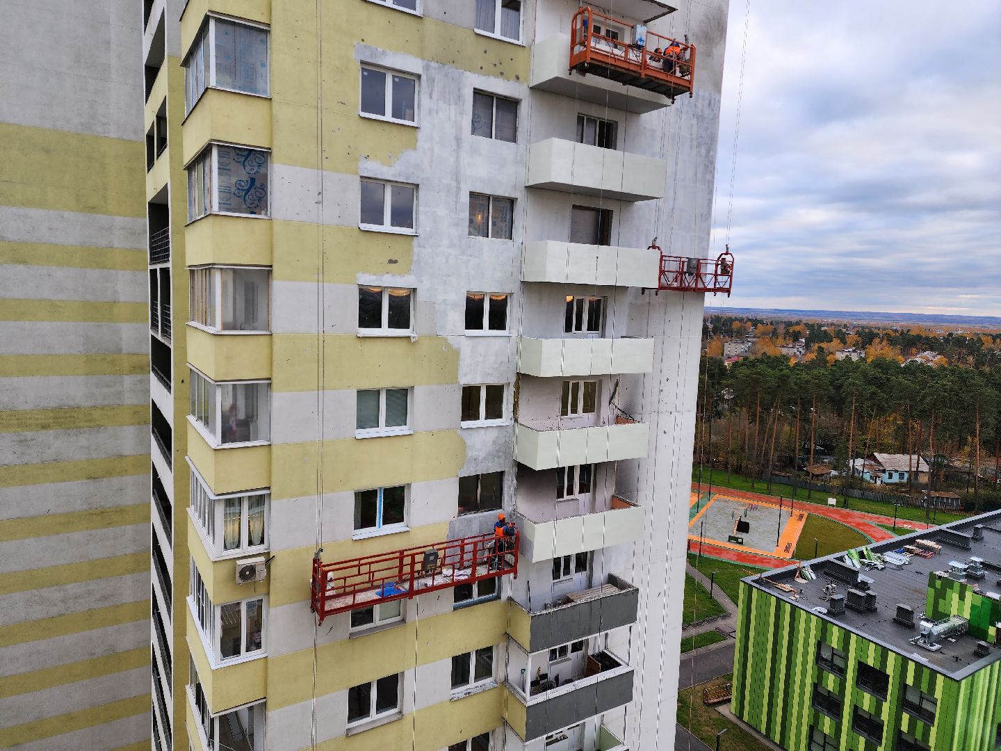 раменское, жкх, восстановление домов после атаки беспилотников, высоковольтная 21,