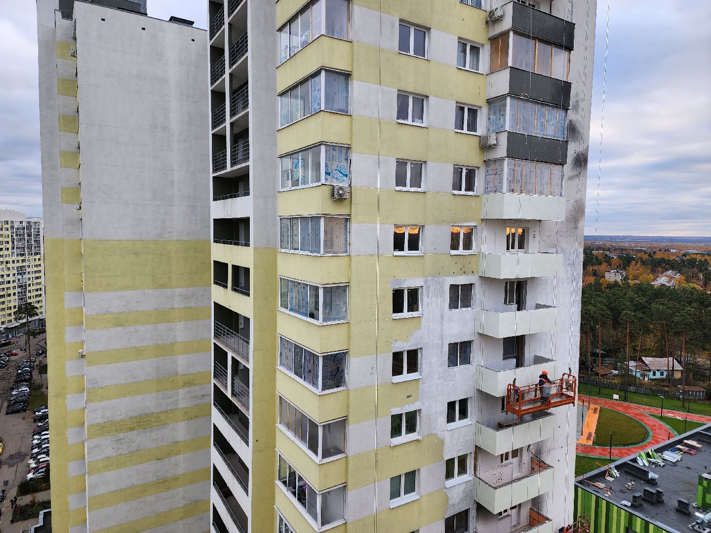 раменское, жкх, восстановление домов после атаки беспилотников, высоковольтная 21,