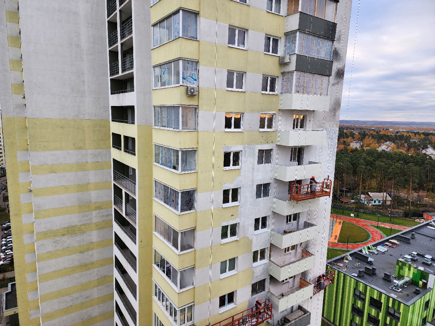 раменское, жкх, восстановление домов после атаки беспилотников, высоковольтная 21,