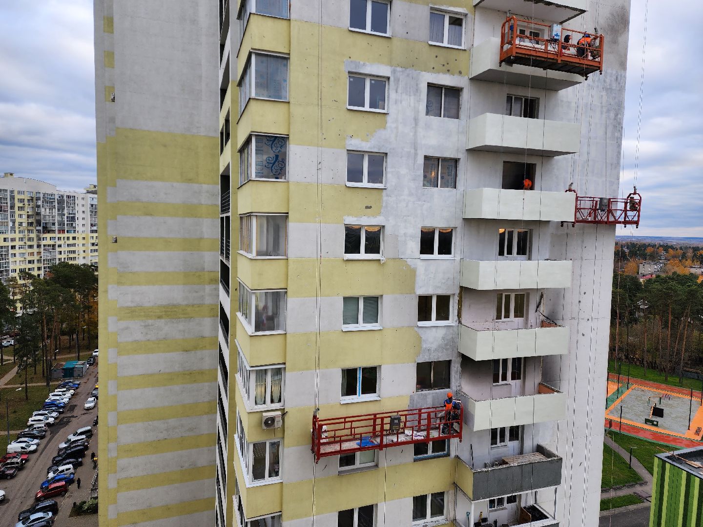 раменское, жкх, восстановление домов после атаки беспилотников, высоковольтная 21,