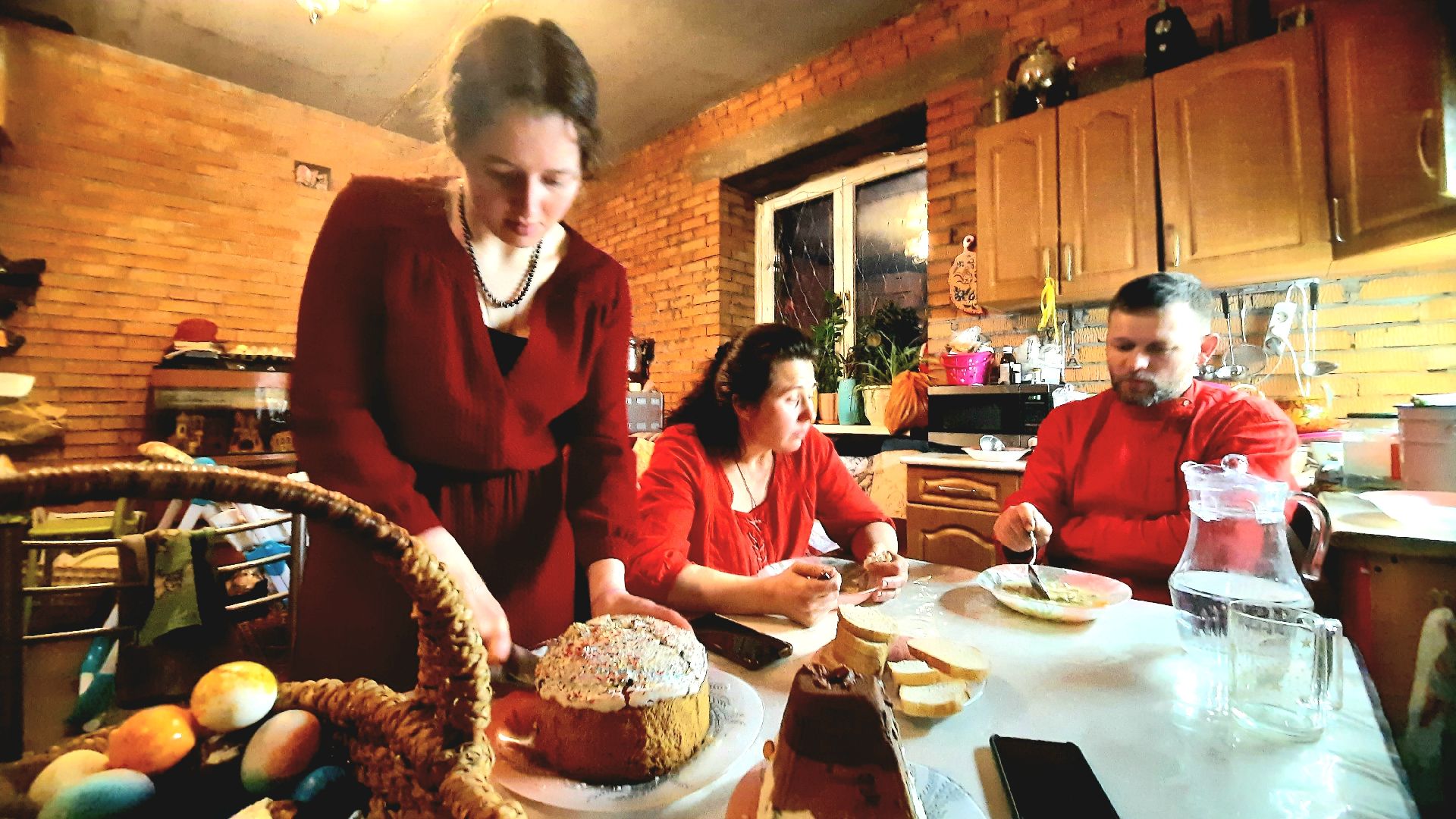 Пасха, Крестный ход, Светлое Христово Воскресенье, многодетная семья, Наро-Фоминск