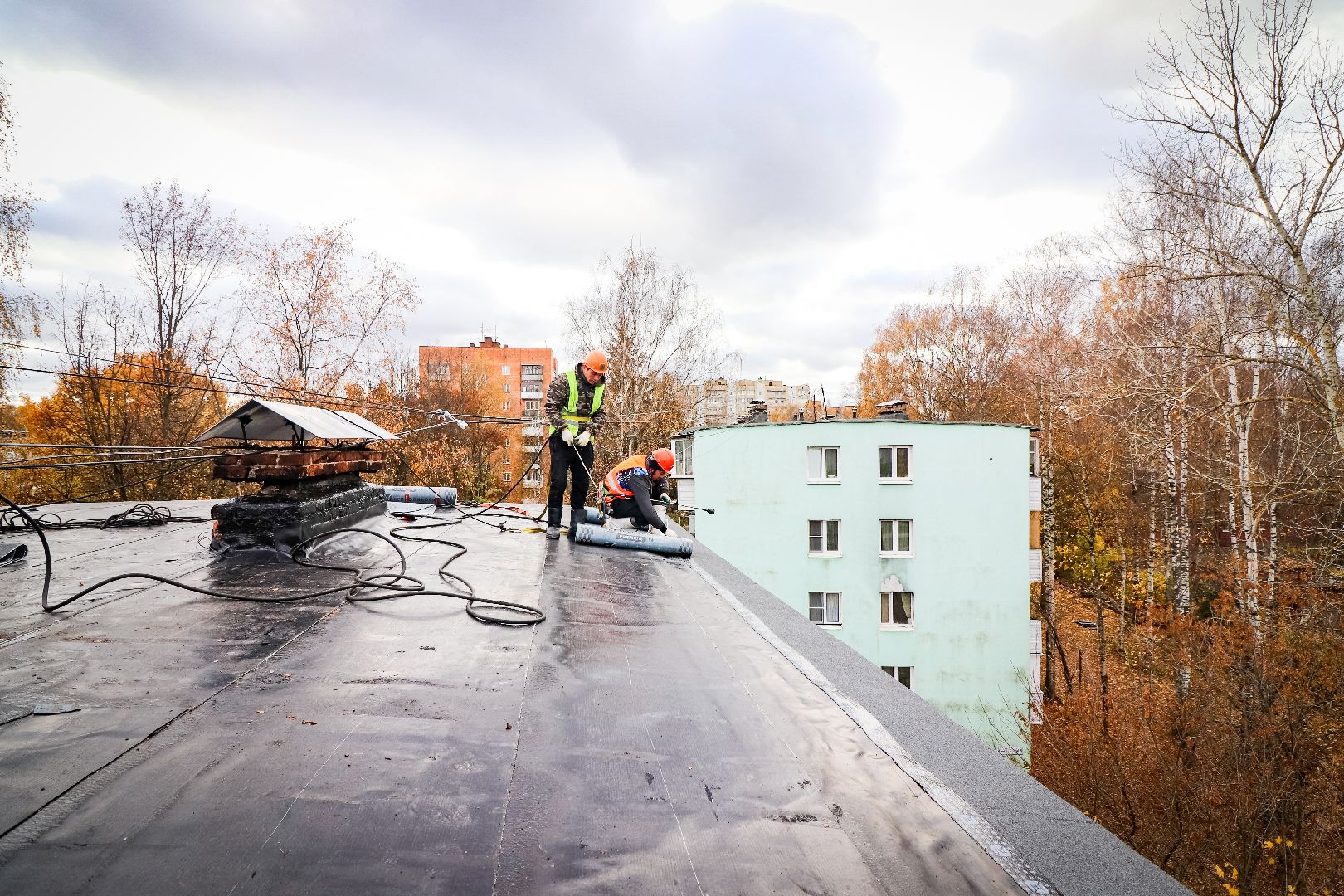 Клин, общество, ЖКХ, капитальный ремонт крыши,