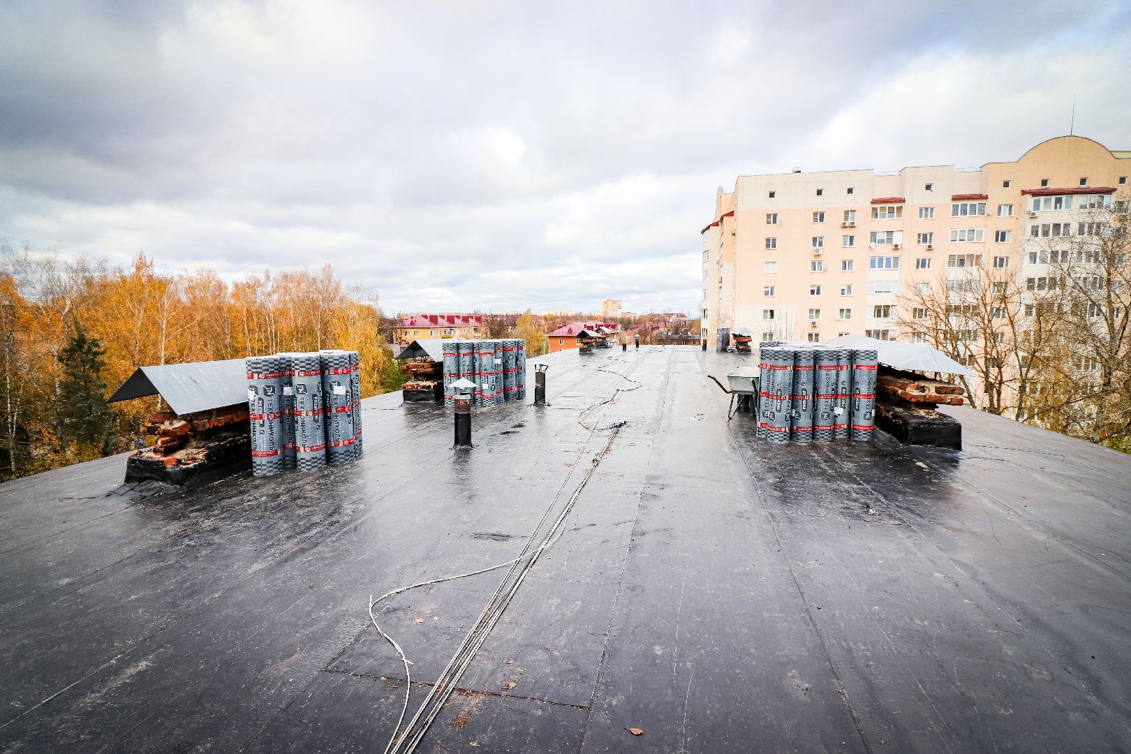 Клин, общество, ЖКХ, капитальный ремонт крыши,