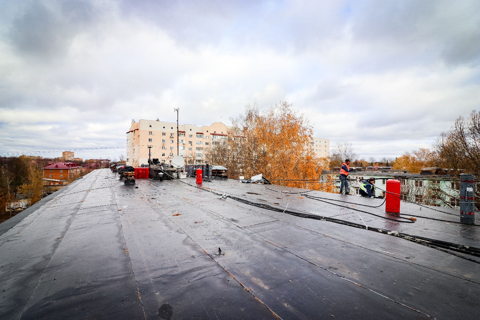 Клин, общество, ЖКХ, капитальный ремонт крыши,