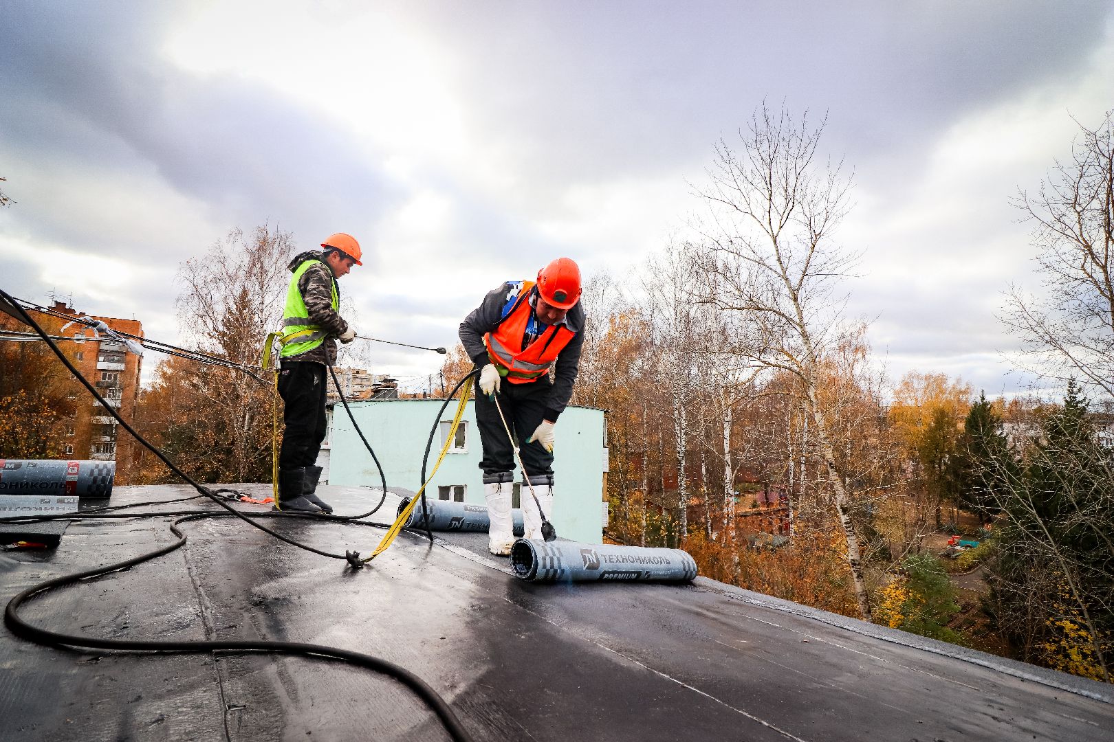 Клин, общество, ЖКХ, капитальный ремонт крыши,