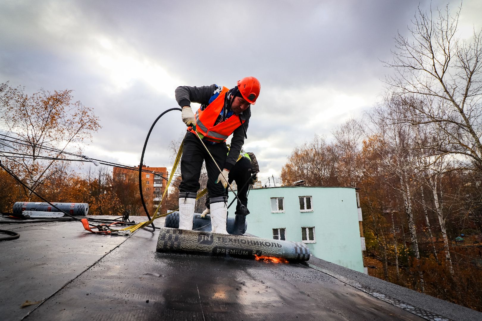 Клин, общество, ЖКХ, капитальный ремонт крыши,