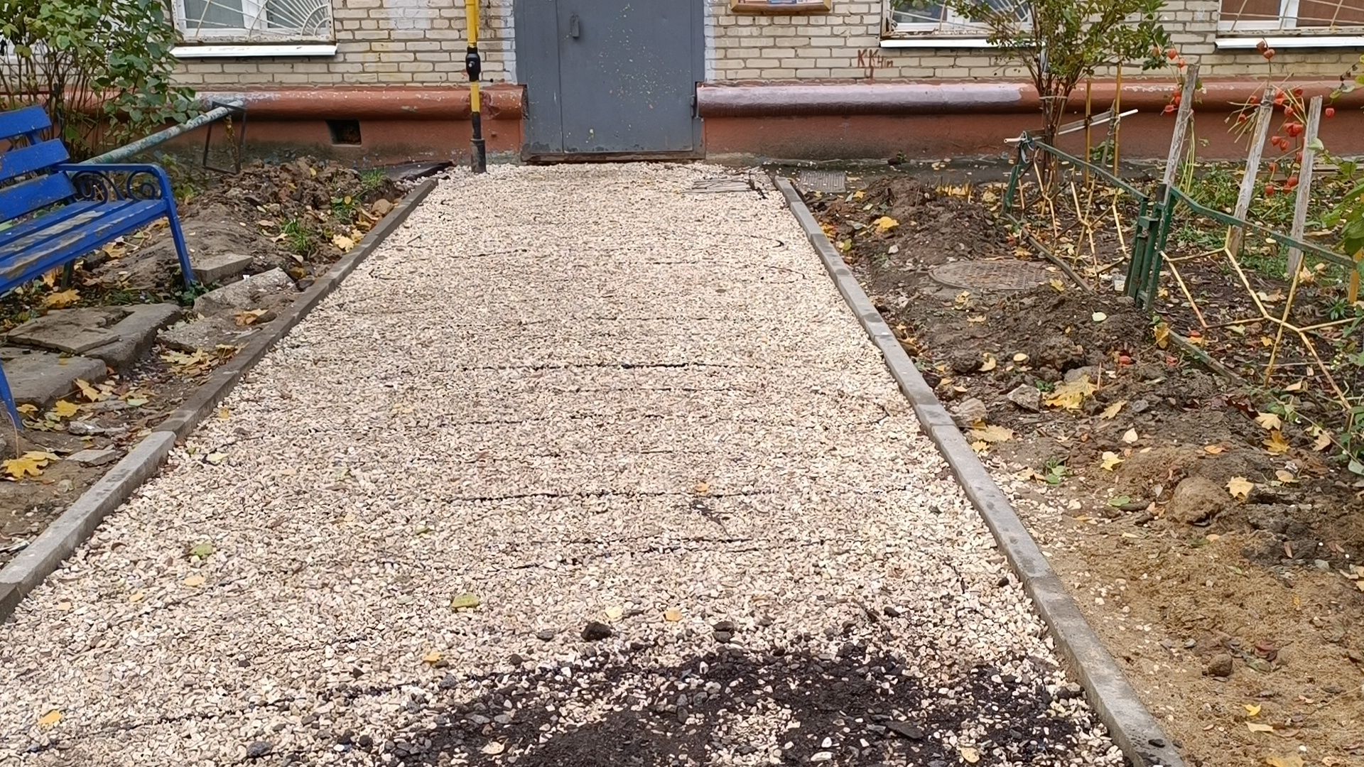 благоустройство дворов, лобня, укладка асфальта,