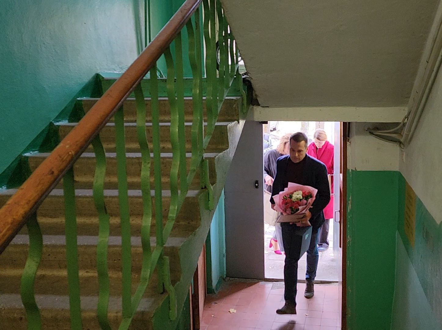 Дубна, Поздравление, Ветеран, Блокадник, Юбилей,