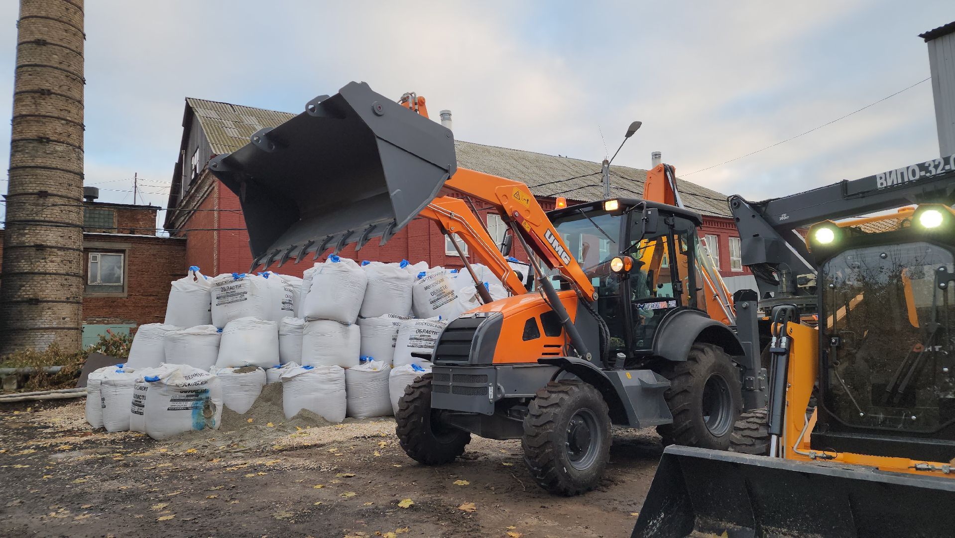 ЖКХ, коммунальная техника, зима, Лосино-Петровский,