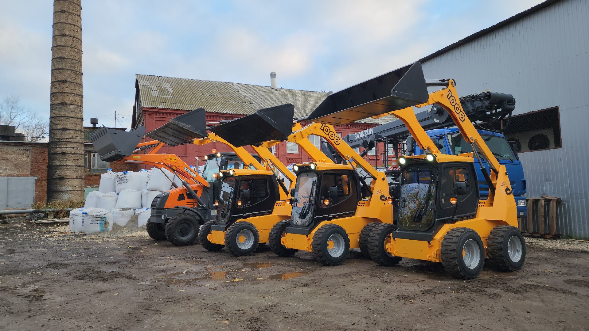 ЖКХ, коммунальная техника, зима, Лосино-Петровский,