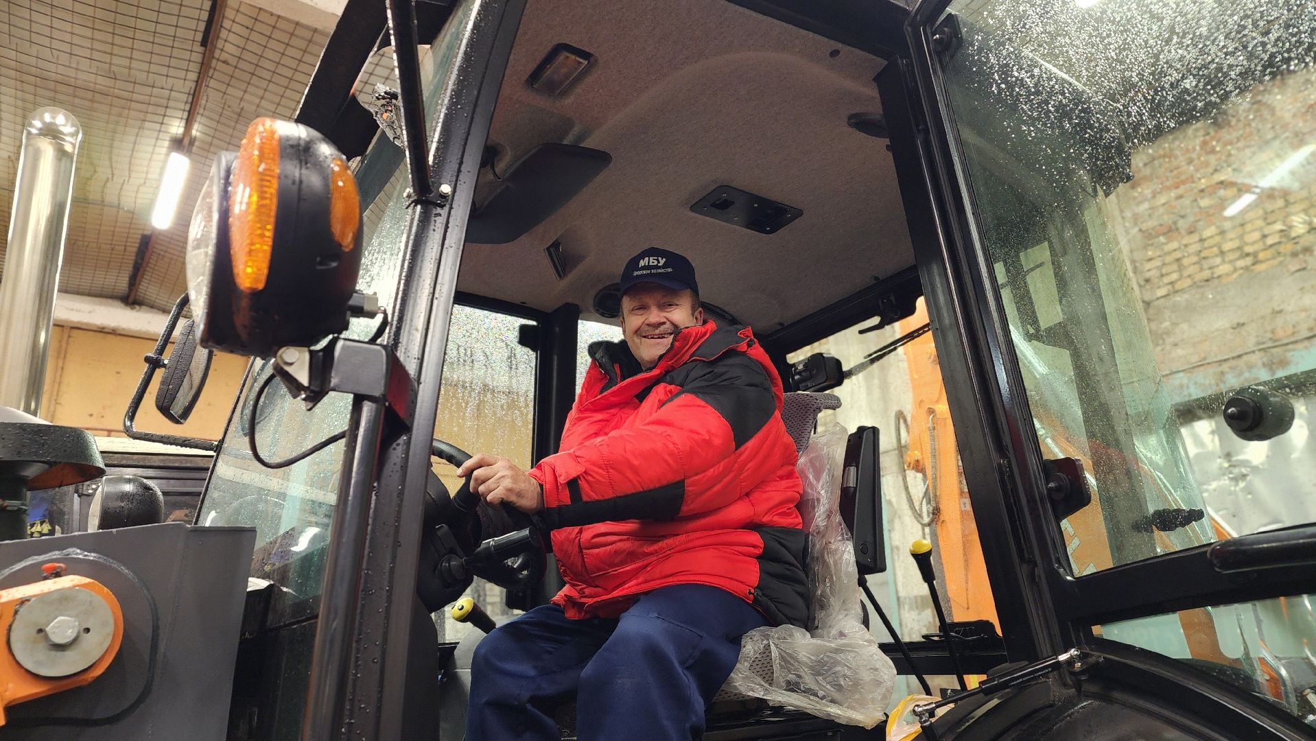 ЖКХ, коммунальная техника, зима, Лосино-Петровский,