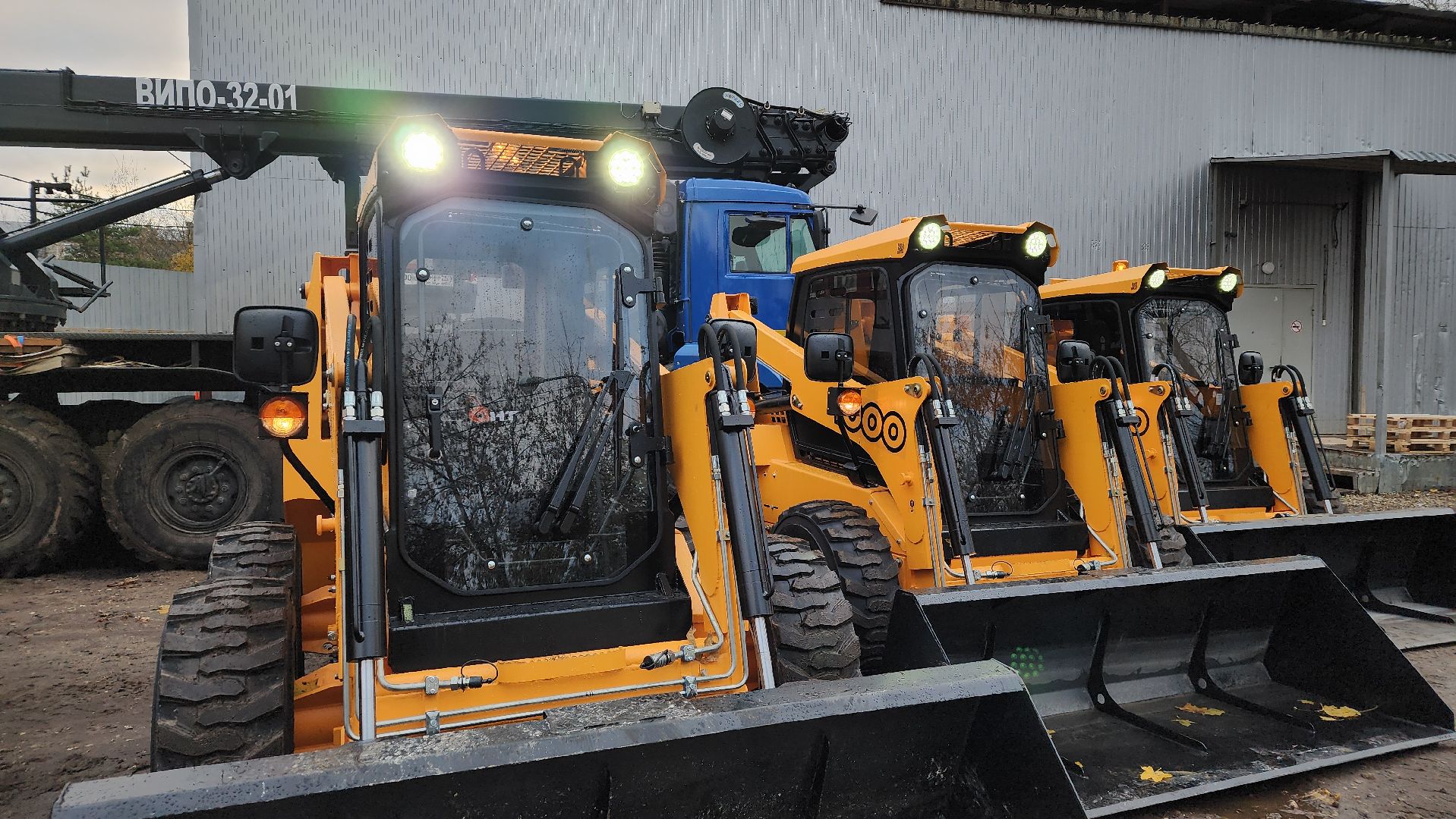 ЖКХ, коммунальная техника, зима, Лосино-Петровский,