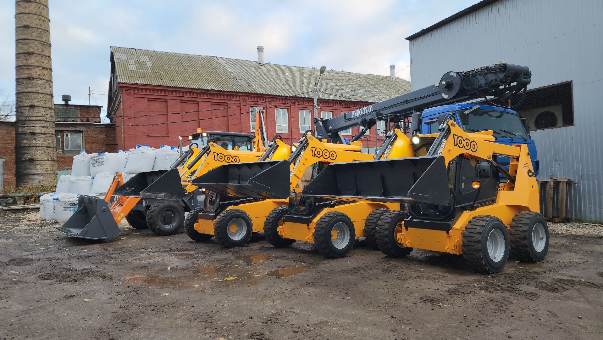 ЖКХ, коммунальная техника, зима, Лосино-Петровский,